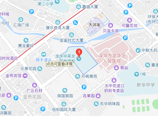 深圳龙华区地图(深圳龙华区地图全图)